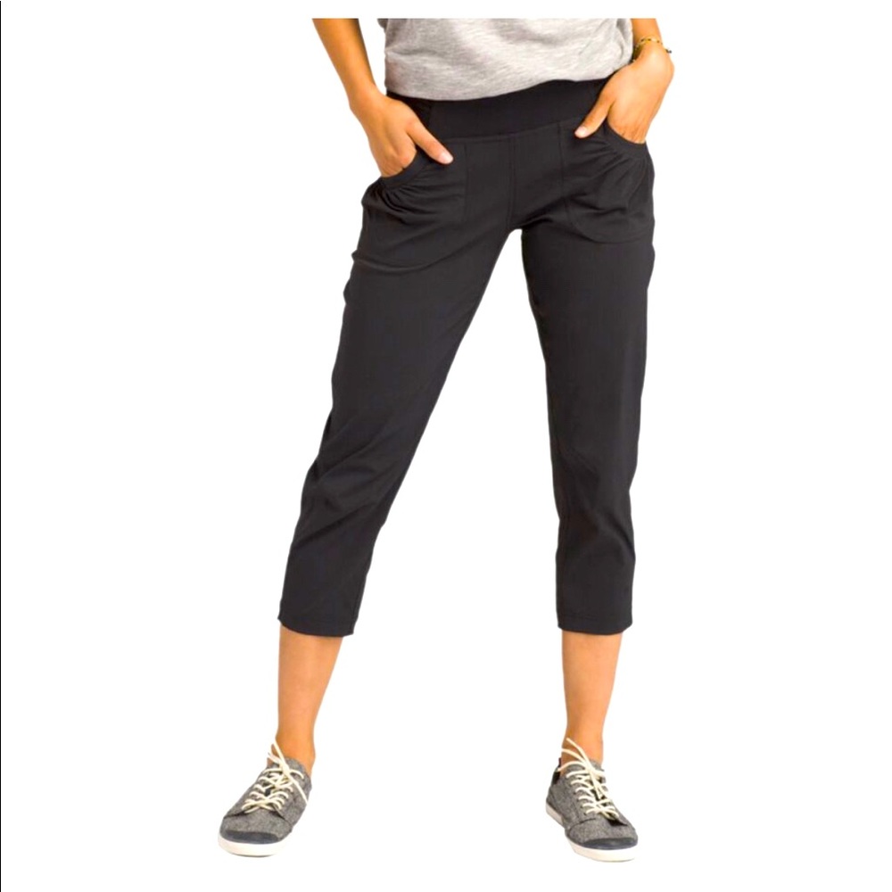 Prana summit Capri pants - black, large